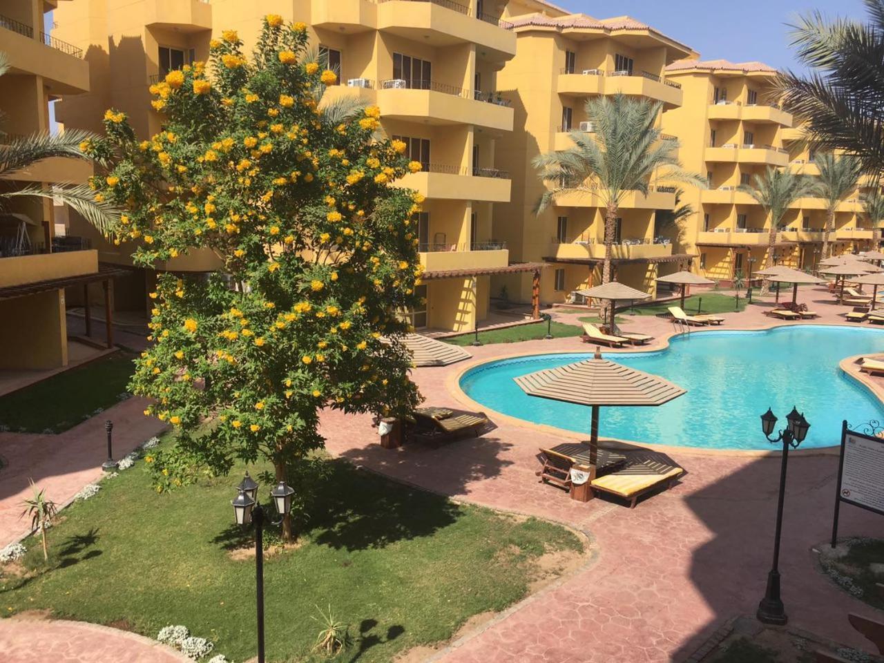 הורגהדה Pool View Apartment At British Resort - Unit 02 מראה חיצוני תמונה